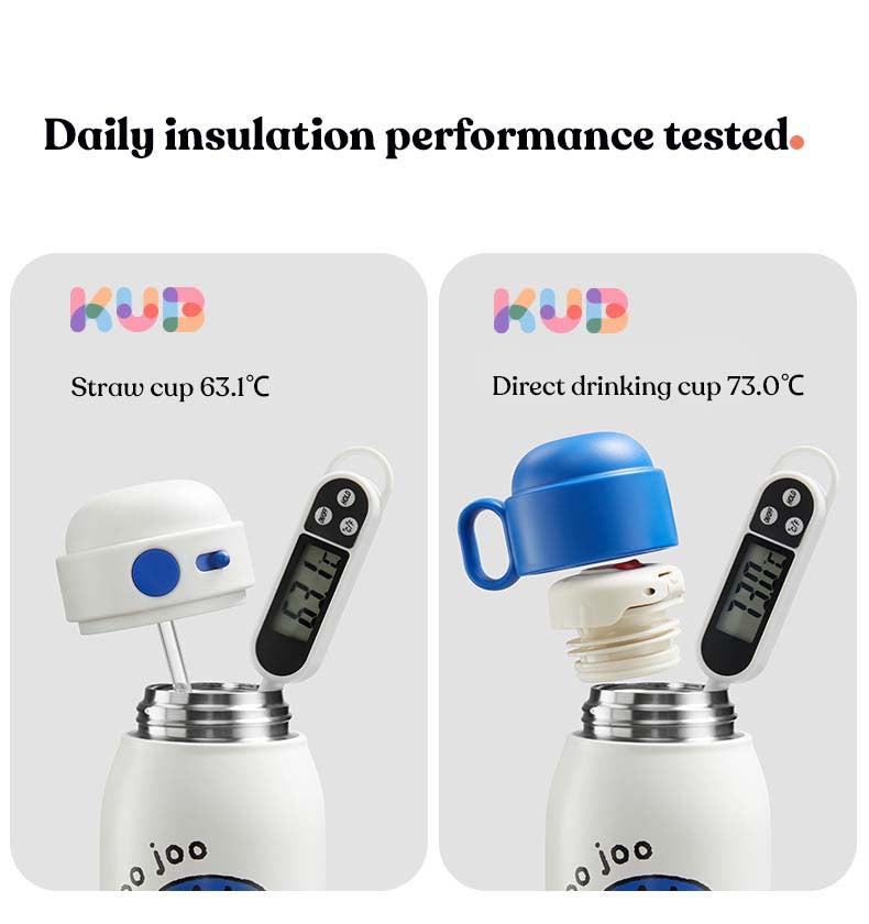 Kids Double lid insulated cup