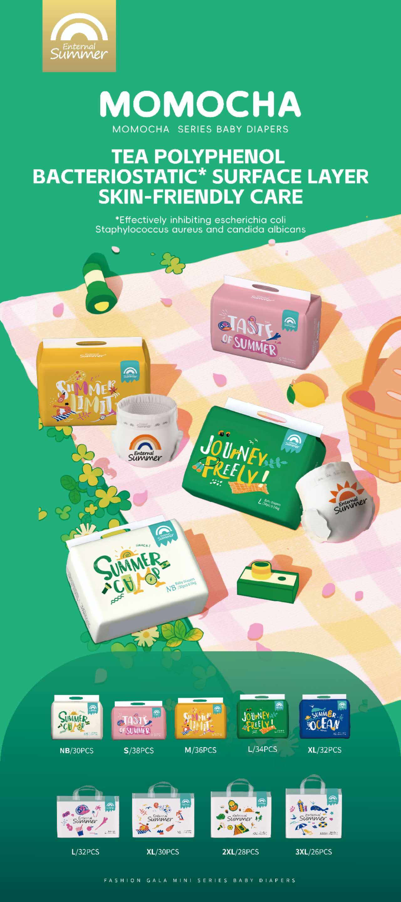 Momocha Series Baby diapers/pants