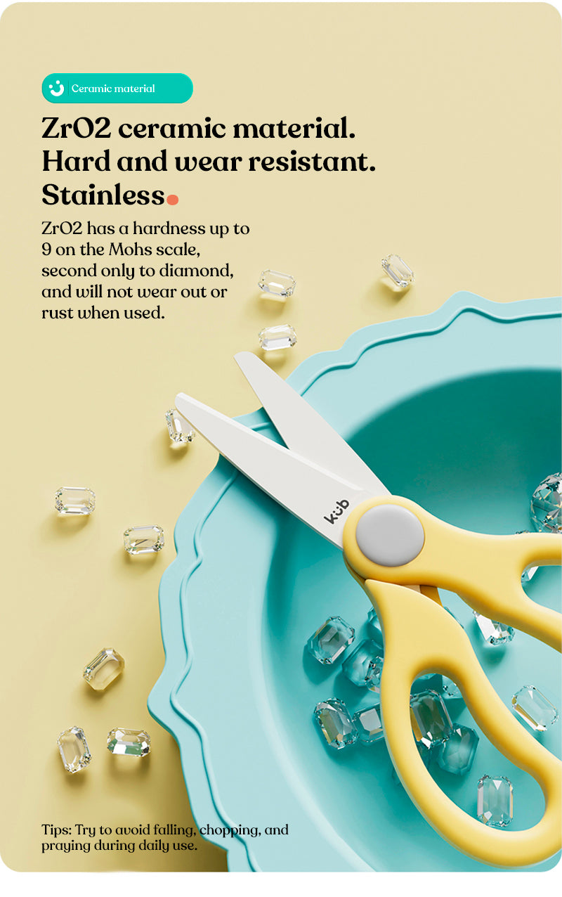 ceramic scissors for solid foods