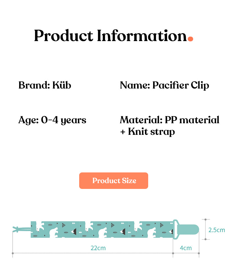 Pacifier chain triangle