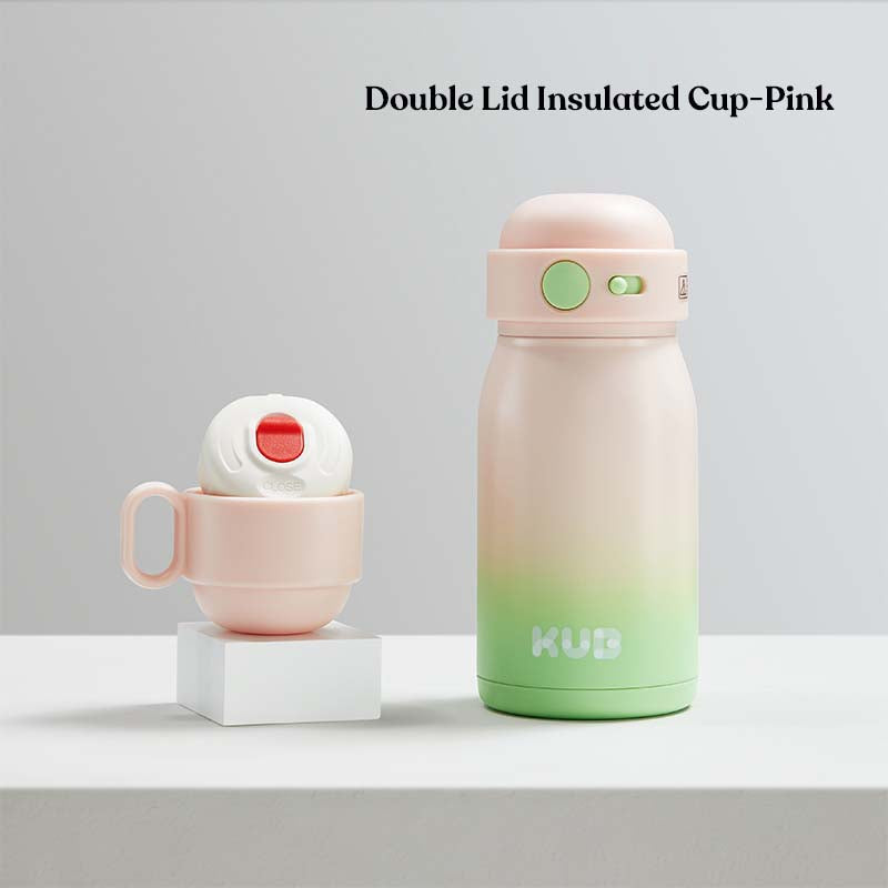 Kids Double lid insulated cup
