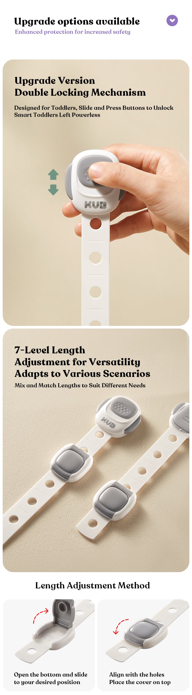 child safety long lock