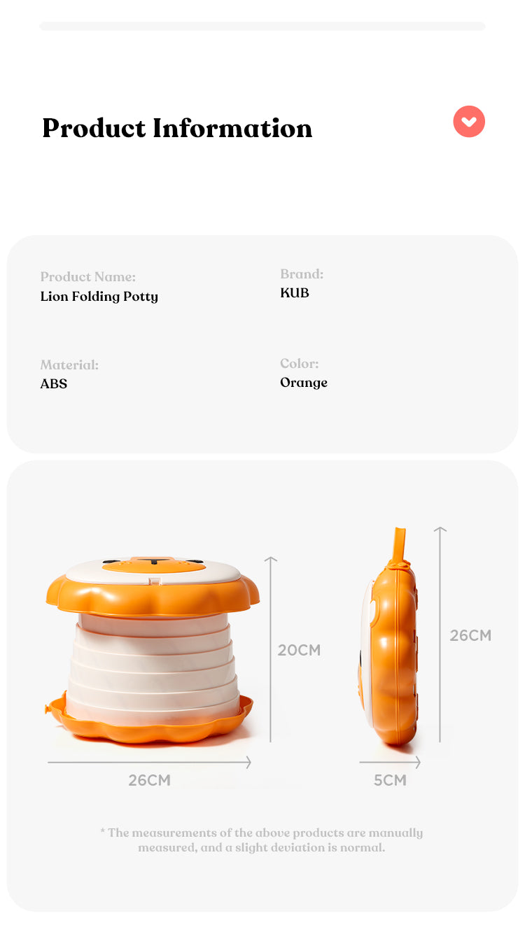 Lion Folding Potty