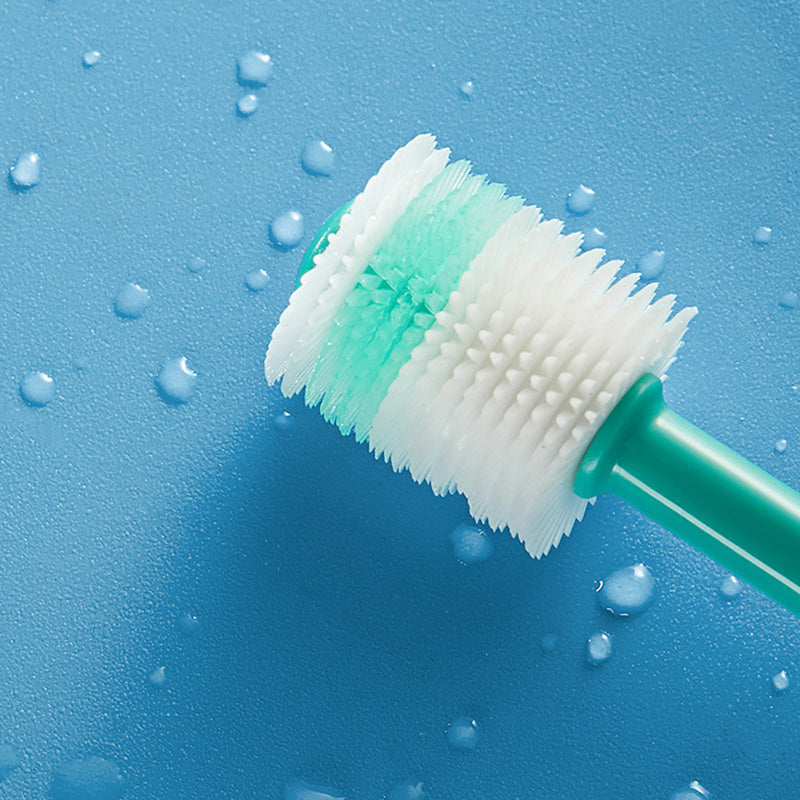 360 Rotated Toothbrush