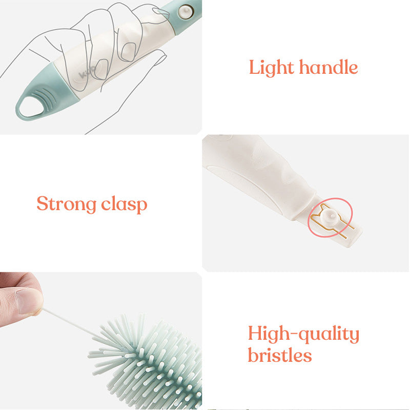 feeding bottle brush set