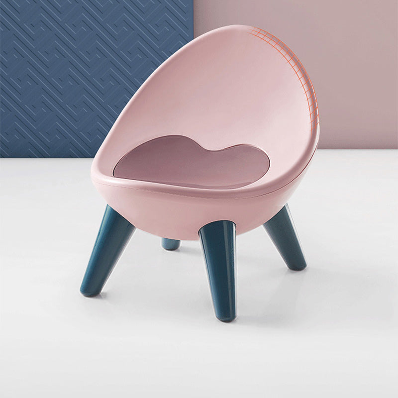 round table +egg chair