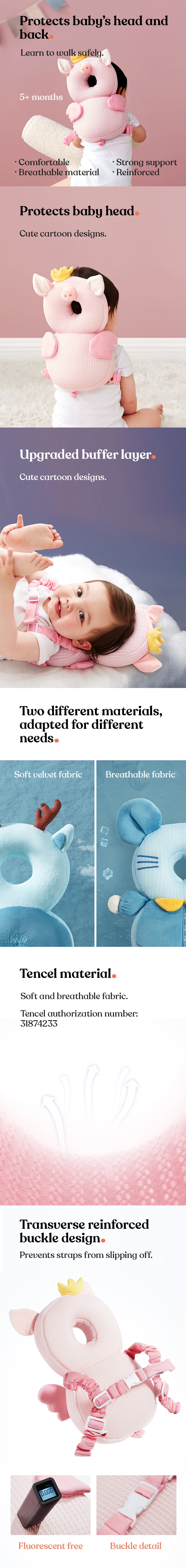 Head protector pillow