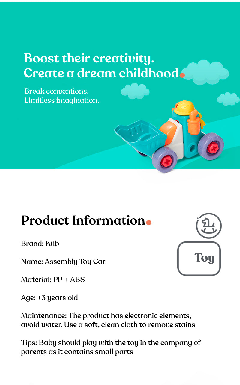 assembly toy car
