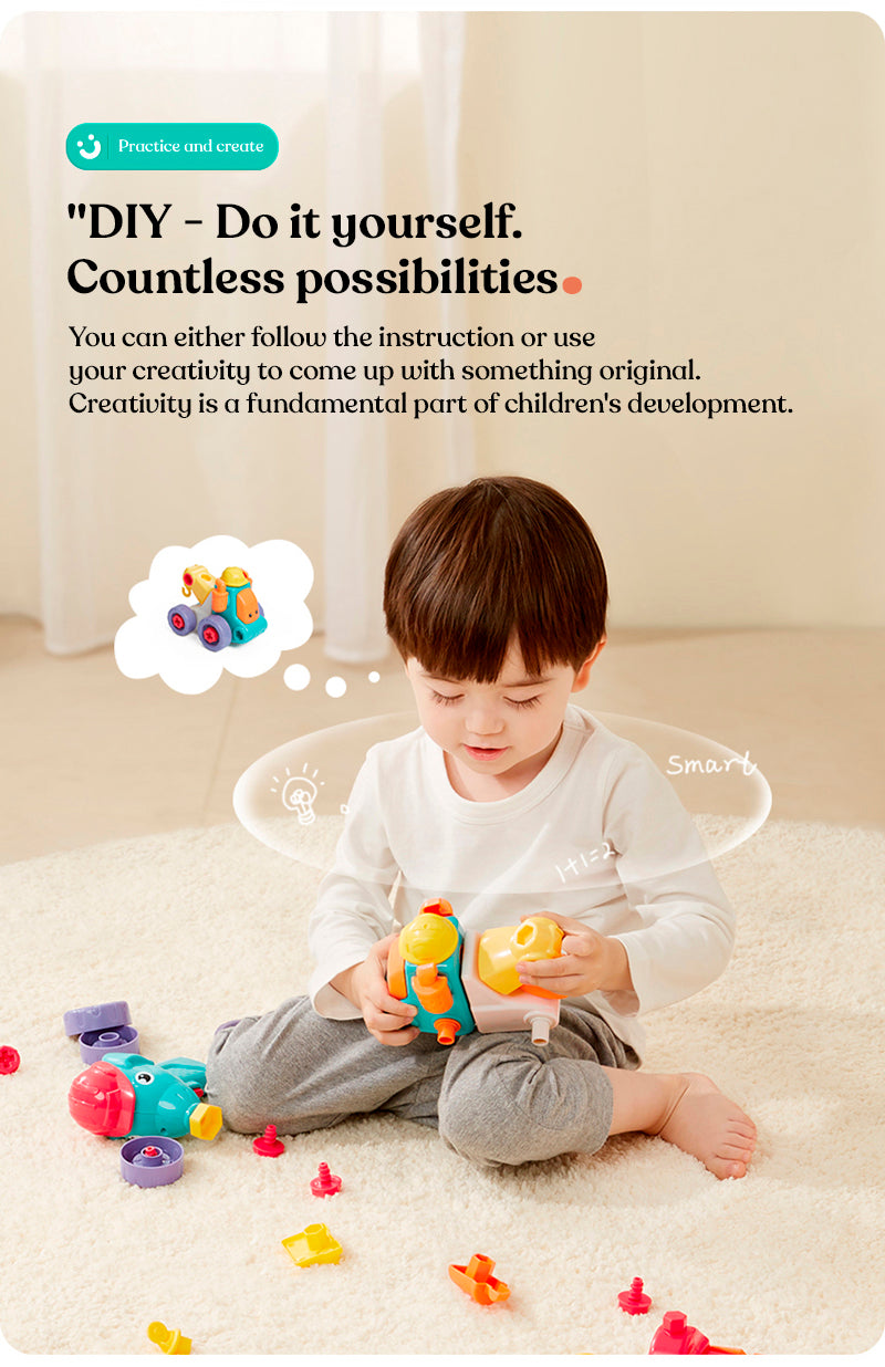 assembly toy car