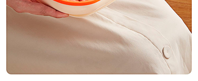 Dish with silicone compartments