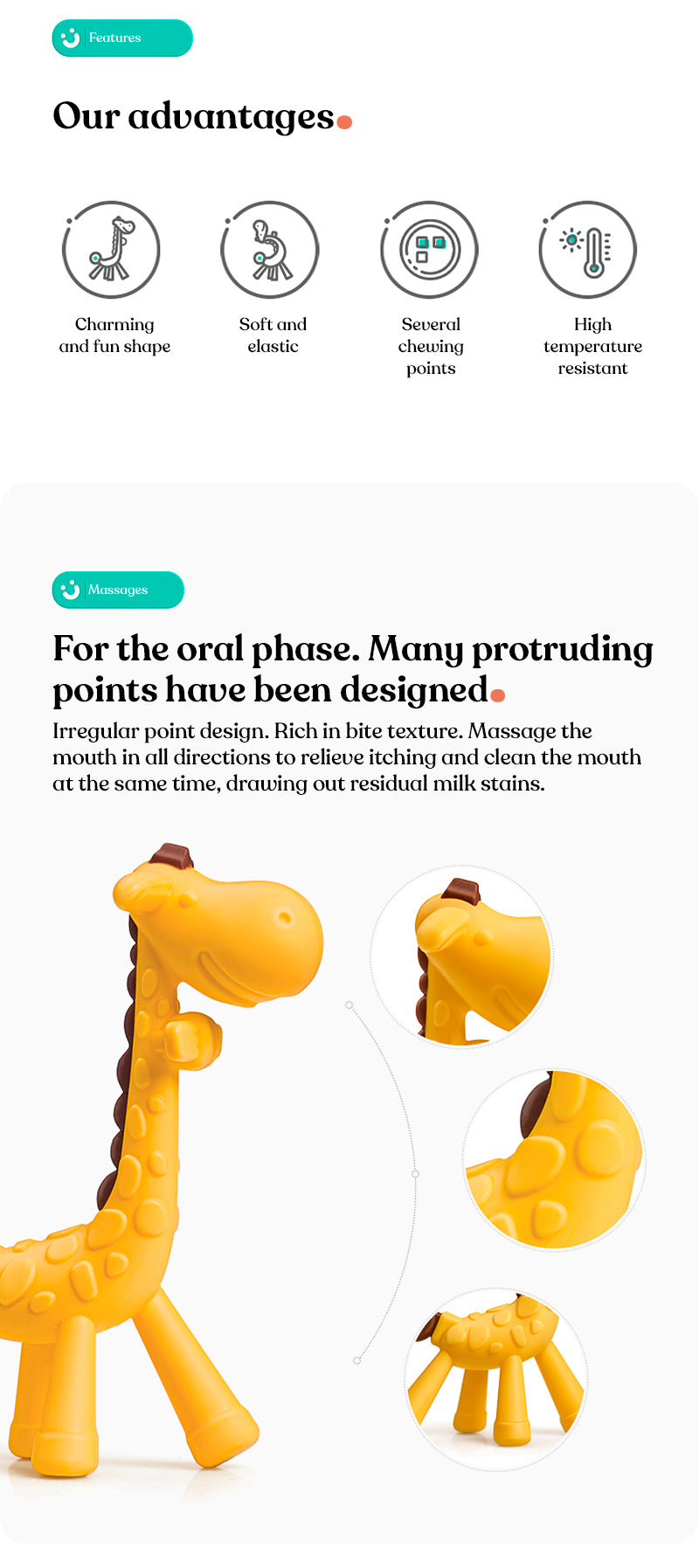 Giraffe Teether