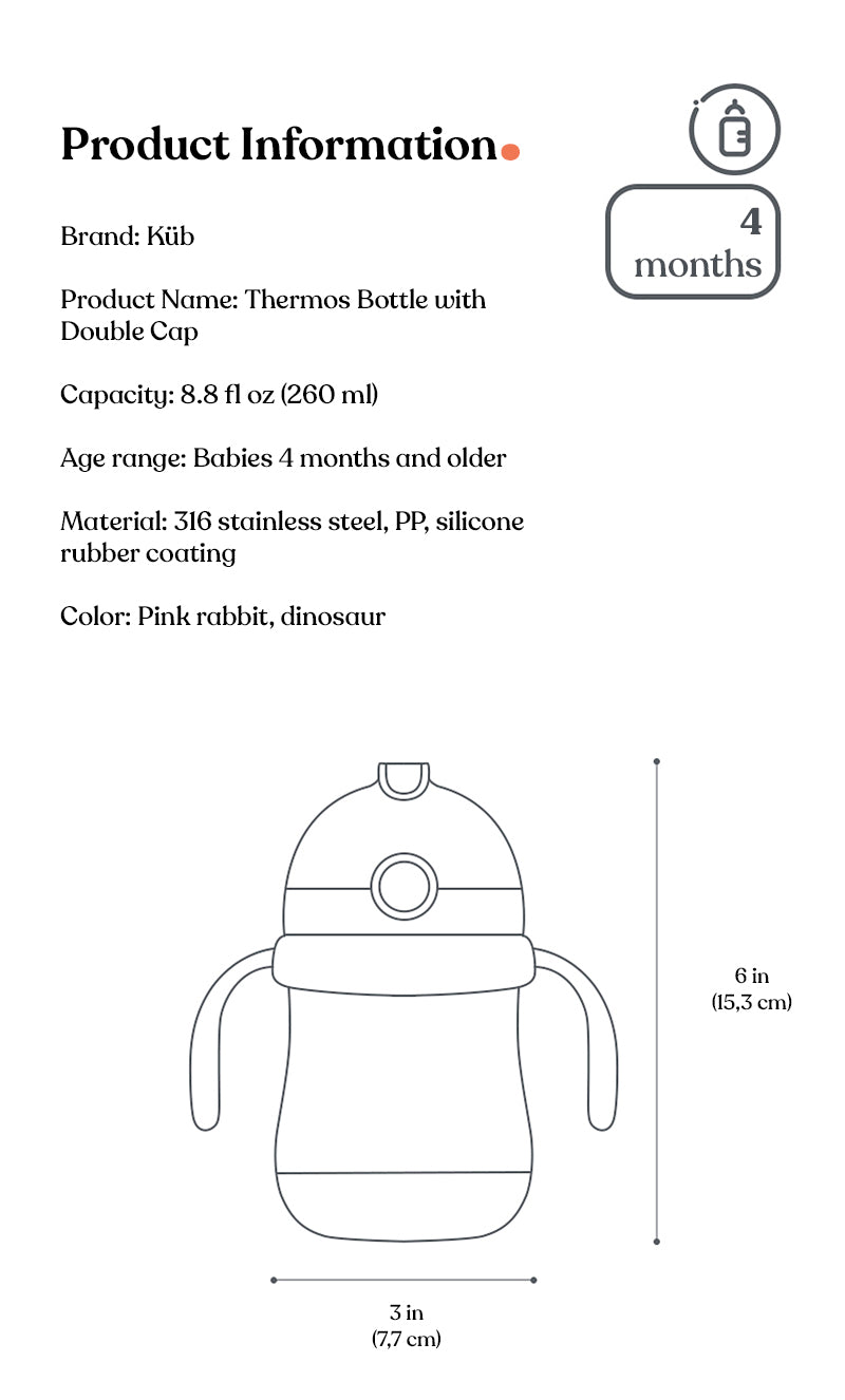 Two cover thermo-straw