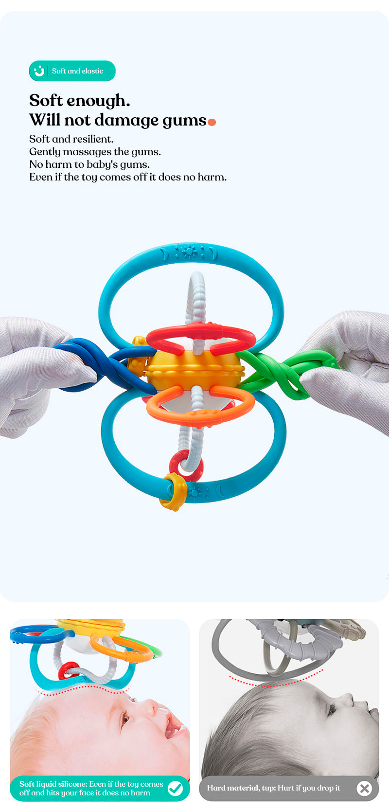 Silicone Rattle