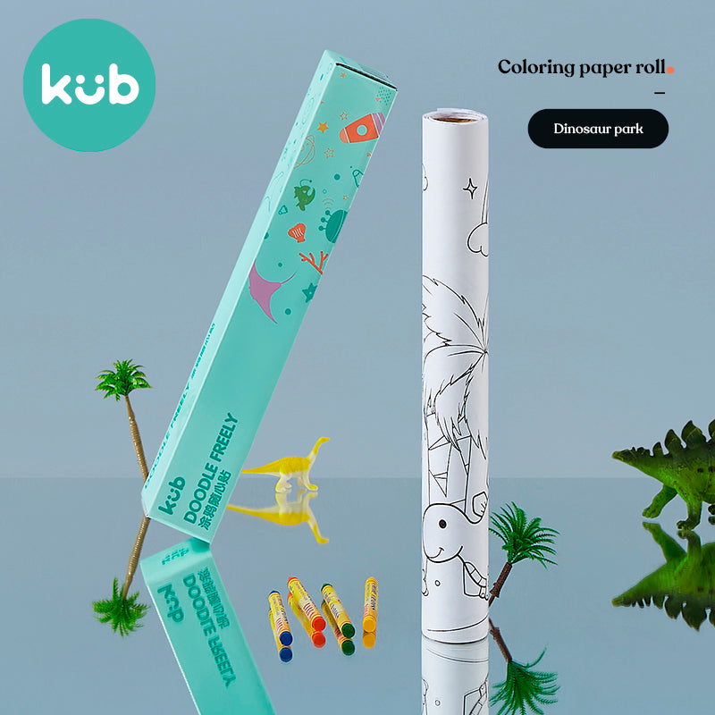 Coloring Paper Roll