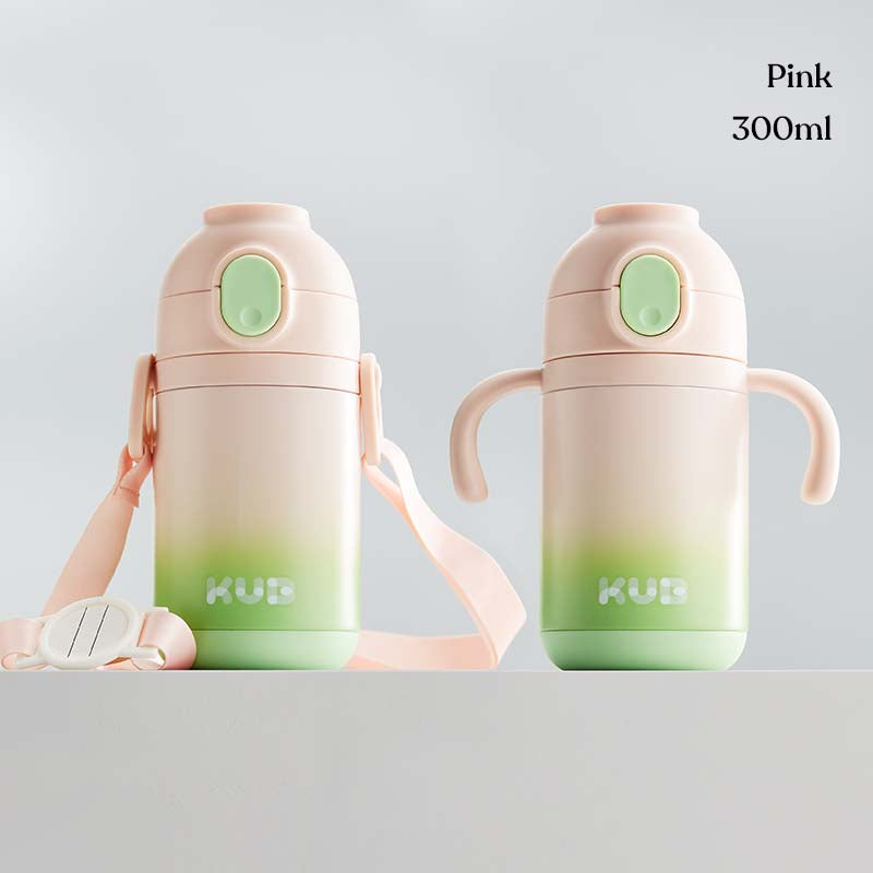 Kids splashproof insulated water bottle